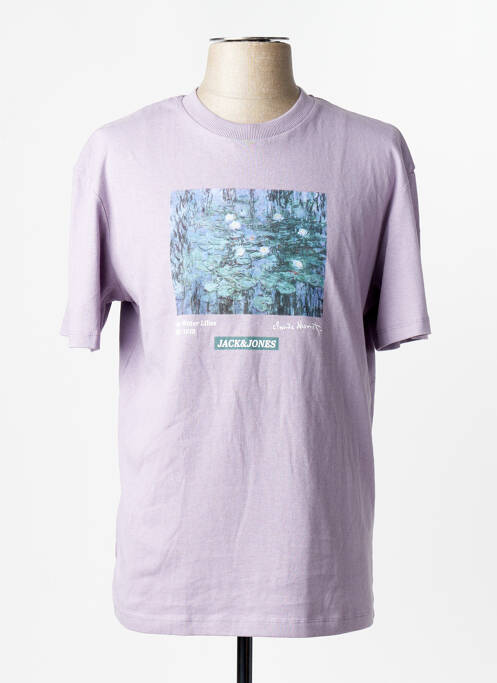 Tricou violet JACK & JONES homme