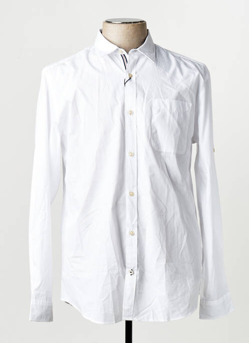 Cămașă cu mâneci lungi alb JACK & JONES homme