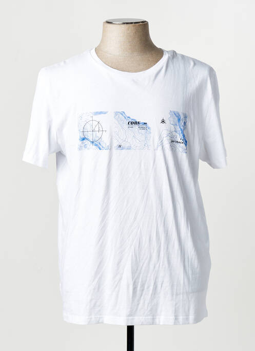 Tricou mâneci scurte mâneci scurte alb JACK & JONES homme