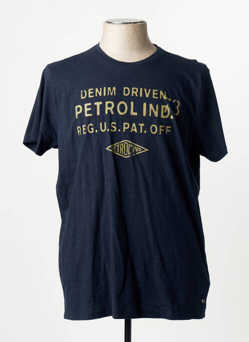 Tricou albastru PETROL INDUSTRIES homme