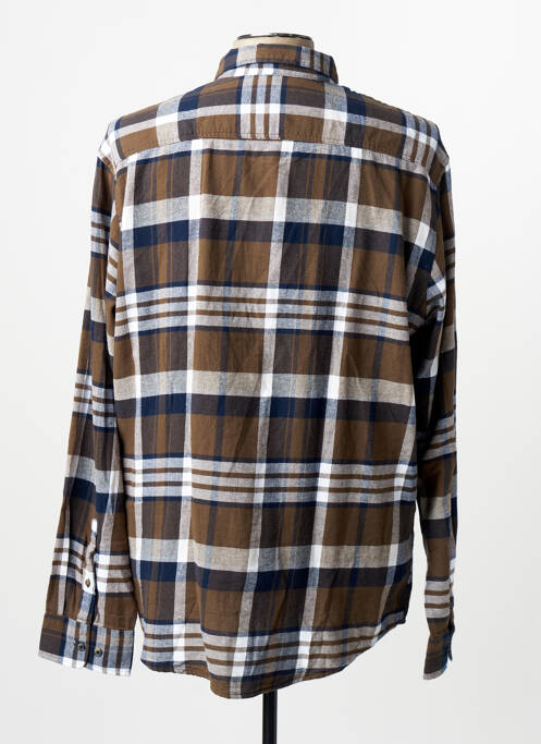 Cămașă cu mâneci lungi maro JACK & JONES homme