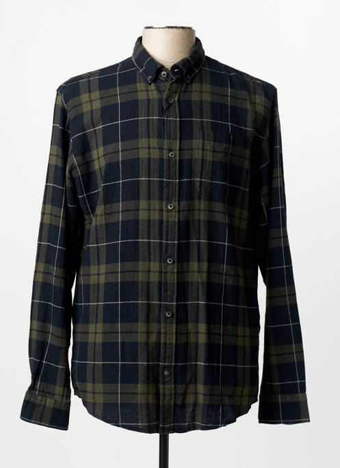 Cămașă cu mâneci lungi verde JACK & JONES homme