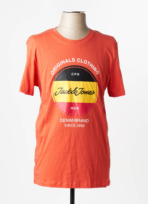 Tricou portocaliu JACK & JONES homme