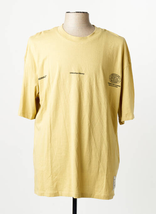 Tricou galben JACK & JONES homme