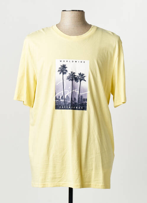 Tricou galben JACK & JONES homme