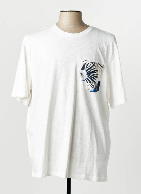 Tricou alb JACK & JONES homme
