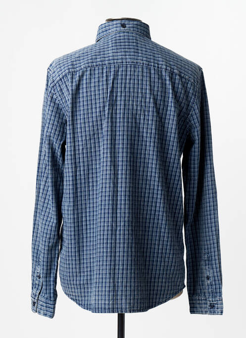 Cămașă cu mâneci lungi albastru TOM TAILOR homme