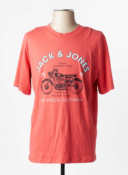 Tricou roșu JACK & JONES homme