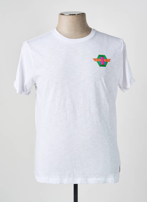 Tricou alb PETROL INDUSTRIES homme