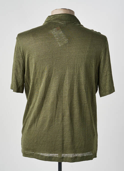 Polo verde MANGO homme