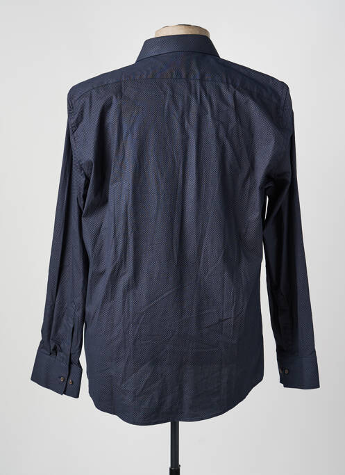 Cămașă cu mâneci lungi negru PRIVATE BLUE homme