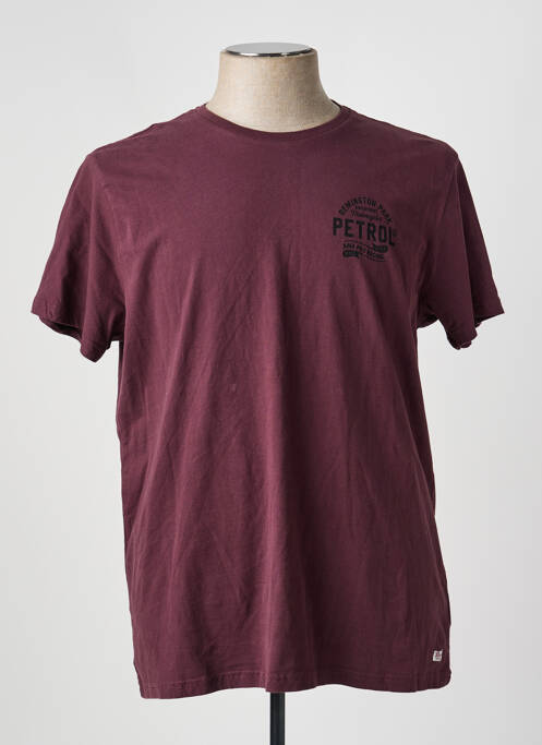 Tricou roșu PETROL INDUSTRIES homme