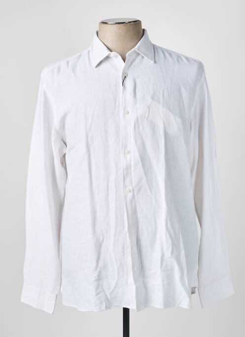 Cămașă cu mâneci lungi alb JACK & JONES homme