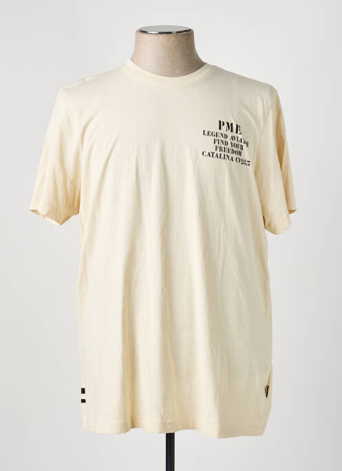 Tricou mâneci scurte mâneci scurte bej PME LEGEND homme