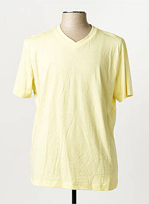 Tricou galben MANGO bărbat