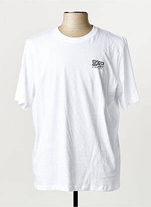 Tricou alb JACK & JONES bărbat