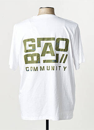 Tricou alb JACK & JONES bărbat