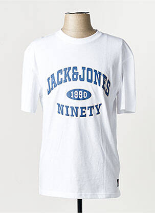 Tricou alb JACK & JONES homme