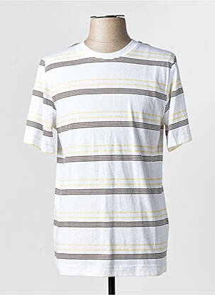 Tricou alb JACK & JONES bărbat