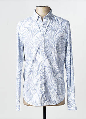 Cămașă cu mâneci lungi albastru GARCIA homme