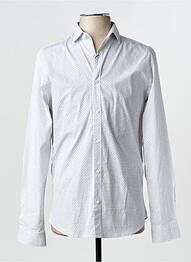 Cămașă cu mâneci lungi alb JACK & JONES homme