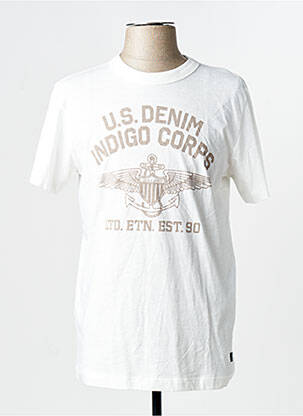 Tricou alb JACK & JONES homme