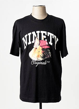 Tricou negru JACK & JONES bărbat