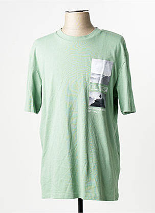 Tricou mâneci scurte mâneci scurte verde JACK & JONES homme