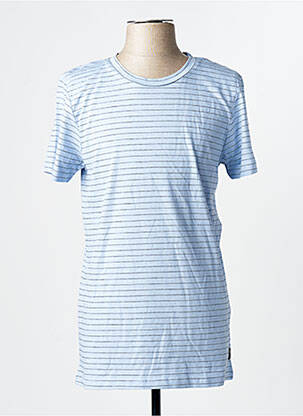 Tricou albastru TOM TAILOR homme