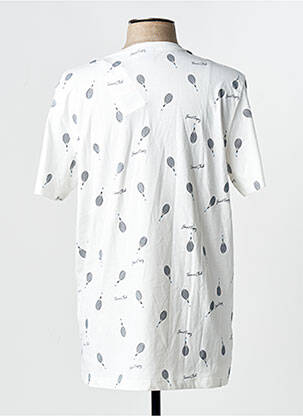 Tricou alb JACK & JONES bărbat