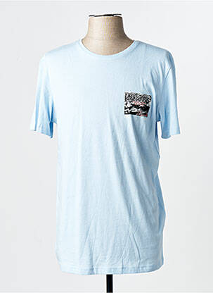 Tricou albastru JACK & JONES bărbat