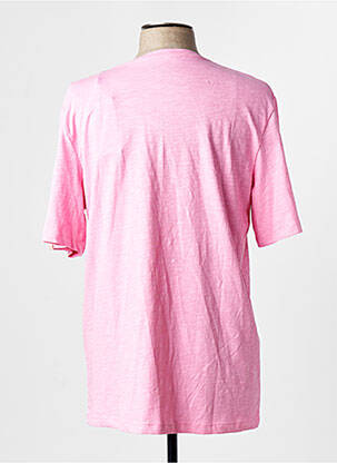 Tricou roz JACK & JONES bărbat