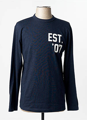 Tricou albastru TOM TAILOR bărbat