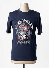 Tricou albastru JACK & JONES bărbat