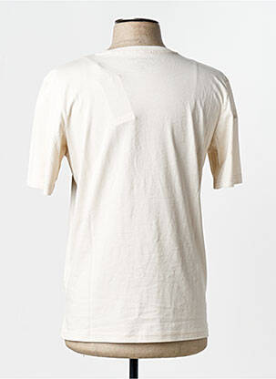 Tricou croială dreaptă mâneci scurte bej JACK & JONES bărbat