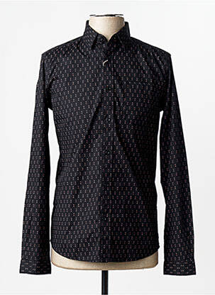 Cămașă cu mâneci lungi negru TOM TAILOR bărbat
