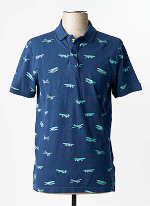 Polo albastru PETROL INDUSTRIES homme