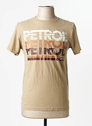 Tricou bej PETROL INDUSTRIES homme