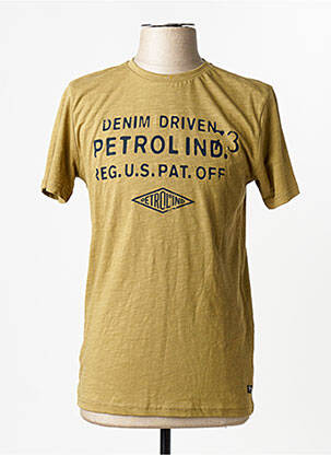 Tricou verde PETROL INDUSTRIES bărbat