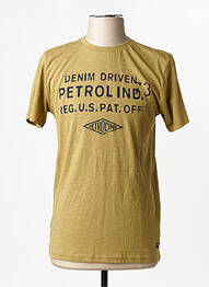 Tricou verde PETROL INDUSTRIES bărbat