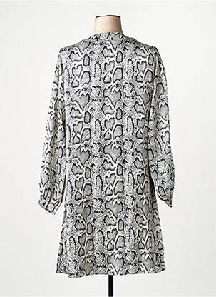 Rochie midi guler în v gri VERO MODA femeie