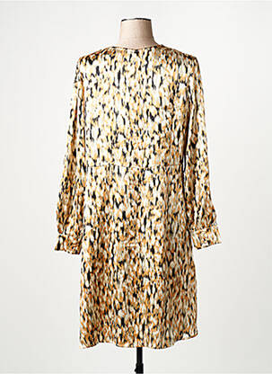 Rochie midi bej VERO MODA femeie