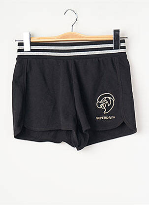 Șort negru SUPERDRY femeie
