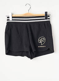 Șort negru SUPERDRY femme