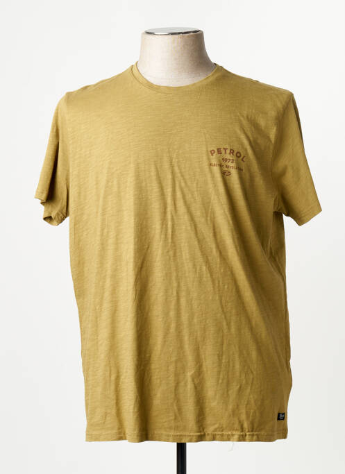 Tricou verde PETROL INDUSTRIES homme