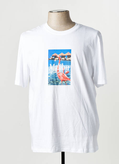 Tricou alb JACK & JONES homme
