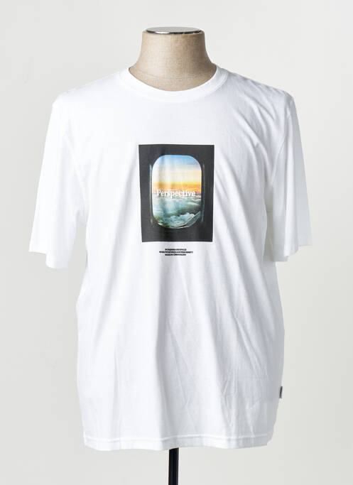 Tricou alb JACK & JONES homme