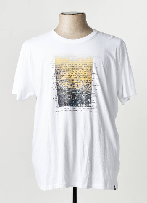 Tricou alb GARCIA homme