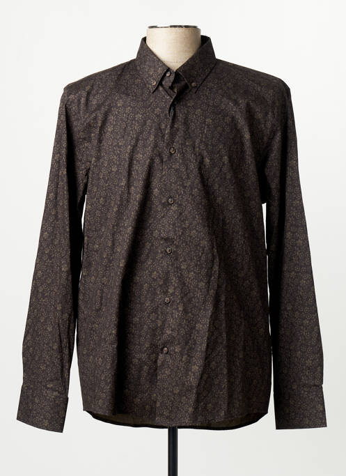 Cămașă cu mâneci lungi negru PRIVATE BLUE homme