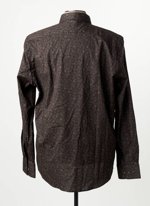 Cămașă cu mâneci lungi negru PRIVATE BLUE homme